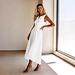 European And American Cross-border Women's New 2026 White Elegant, Fashionable, Casual And Versatile Sleeveless Long Dress_ecoleips.com