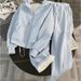Oversized Fleece-Lined Hoodie & High-Waisted Wide-Leg Pants Set – Cozy Winter Outfit For Women, Trendy Two-Piece Loungewear With Youthful Silhouette_ecoleips.com