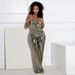 Women's Clothing Swing Neck Halter Neck Backless Wide Leg Jumpsuit Women_ecoleips.com