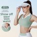 Summer Slim Fit Sports Tennis Outfit Women's Breathable Quick Drying Top Outdoor Running Fitness Golf Set_ecoleips.com