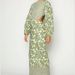 European And American Women's Clothing: Best-Selling Floral Print Contrast Color Artistic Lantern Sleeve Backless_ecoleips.com