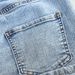 High Waisted Rolled up Denim Mini Skirt for Women Versatile Sexy Anti Exposure Short Skirt for Travel_ecoleips.com