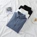 Women's Clothing White Lantern Sleeve Shirt For Women Unique Design Loose Fit Long Sleeve Collared Top Slimming Elegant New Style_ecoleips.com