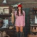 "Stylish Striped Jumpsuit For Women - Slim Fit High Waist Long Sleeve Romper, Casual Vacation Outfit, Comfortable Loungewear Trendy Summer_ecoleips.com