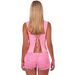 Women's Clothing Summer New Women's Sexy Splicing Suspenders Backless Lace Up Sleeveless Slim Fitting Tops For Women_ecoleips.com