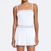 Women's Faux Two Piece Sports Skirt Set New Fashionable Outerwear Golf Tennis Skirt Running Yoga Suit_ecoleips.com