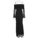 Women's Clothing Women's Long Dress Off Shoulder Lace Long Sleeve Sexy Evening Dress For Formal & Casual For Women_ecoleips.com