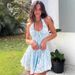 Women's Clothing Sexy Halter Neck Backless Tie High Waist Slimming Dress New_ecoleips.com
