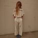 Cross-Border European And American Autumn New Women's Fashion Loose Round Neck Top Casual Wide-Leg Pants Set_ecoleips.com