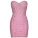 Mini Sexy Diamond Studded Tight Strap With Suspender, Party Dress, Nightclub Bandage Dress_ecoleips.com