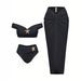 Women's European American Style Starfish Two Piece Swimsuit Long Dress Three Piece Bikini Huludao_ecoleips.com