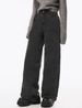 High-Waisted Wide Leg Jeans For Women – Stretch Cotton Denim Pants – Fashion Workwear (Sizes 25-32, Black)_ecoleips.com
