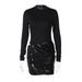 Women's 2025 Autumn Winter New Fashion Sexy Side Hollow Out Patchwork Slim Long Sleeve Dress Wholesale_ecoleips.com