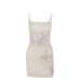 Women's Fashion Slim Fit Rhinestone Camisole Top And Skirt Set Autumn New Casual Temperament Clothing_ecoleips.com