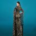 European And American Women's New High End Long Sleeved Round Neck Slim Hip Wrapped Sequined Banquet Fishtail Evening Dress_ecoleips.com