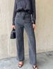 High-Waisted Stretch Wide-Leg Jeans For Women - Relaxed Straight-Leg Denim Pants_ecoleips.com