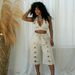 TW876 Trendy Sexy Two-Piece Set for Women European And American Style Wide Leg Pants with Eyelet Metal Buckle Cross Border Fashion_ecoleips.com