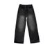 Women's High-Waisted Wide Leg Jeans Loose Fit Slimming Straight Leg Floor Length Autumn Style Cross Border Best Selling Denim_ecoleips.com