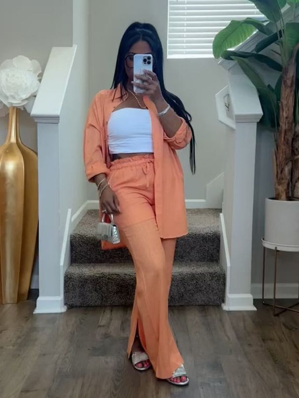 Women's Clothing Early Spring Suit Women's Spring Ladies Loose Fashion Casual Two Piece Suit_ecoleips.com