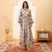 Elegant Muslim Jalabiya Dress For Women – Long Sleeve Pullover With Delicate Mesh Embroidery, Modest Islamic Fashion_ecoleips.com