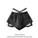 Women's High-Waisted Casual Shorts – Loose Fit, Elastic Waistband, Wide-Leg Summer Hot Pants_ecoleips.com