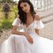 Women's Clothing spring new large size wedding dress slim fit fat lace dress_ecoleips.com