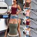 Y2K Women's Sexy Camisole Tops Thin Summer Tank Tops Spaghetti Strap Sleeveless_ecoleips.com