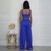 Women's Clothing Suspender Top With Lace Up Fashionable Loose Wide Leg Pants Two Piece Suit For Women_ecoleips.com