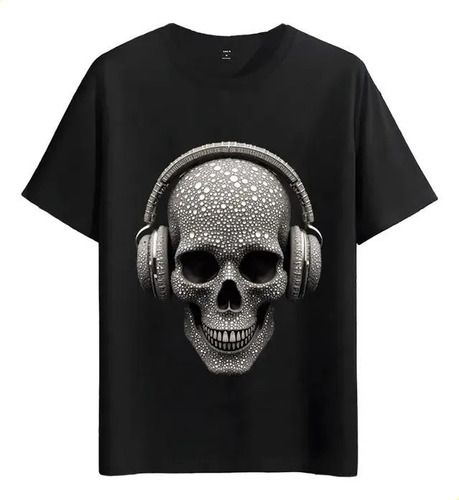 Women's T-Shirts Tshirt Muscle Freaks Diamond Style Jewelry Skull_ecoleips.com