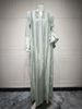 Verve AB419 New Muslim Women's Robe Elegant Sequin Embroidered Long Dress Saudi Dubai_ecoleips.com