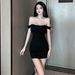 18YX2156 European And American 2026 Cross-border Foreign Trade Sexy Hot Girl Pure Desire Slim-fit Solid Color Elastic_ecoleips.com