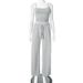 Women's Clothing Women's Spring And Summer Summer Solid Color Sleeveless Backless Sexy Suspenders Trousers Suit Female_ecoleips.com