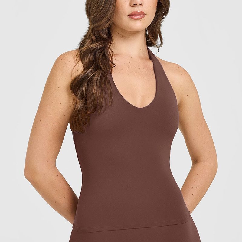 Seamless Yoga Sports Bra & Leggings Set – Naked Sensation, High-Support For Running & Gym_ecoleips.com