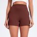 2025s Spo Casual Naked Feel Spring Summer Yoga Women Outdoor Hip Lift Fitness Hot Pants High Waist Pocket Three-Quarter_ecoleips.com