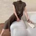 ng2510292 Women's Half-Turtleneck Sleeveless Knit 2025 Autumn/Winter Elegant Mid-Length Over-the-Knee Warm Sweater Dress_ecoleips.com