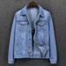 2026 New Spring Korean Style Light Blue Denim Jacket Trendy Casual Fashion Versatile Coat_ecoleips.com
