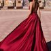 Women's Clothing Women's Sexy Strap Split Backless Solid Color Dress Dress_ecoleips.com