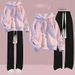 Premium Heavyweight Hoodie & Jogger Set For Girls – Cozy Fleece-Lined Two-Piece (Beige/Green/Purple, S-XL) | Cute Anime Print Matching Outfit_ecoleips.com