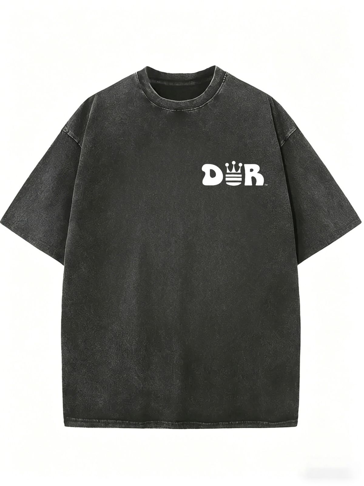 Women's Urban Streetwear T-Shirt, Vintage Wash Relaxed Fit Casual Top_ecoleips.com