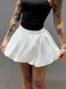 New Pure Color All Match Tutu Skirt For Women Sports Leisure Yoga High Waist European And American Sexy Hot Girl Skirt_ecoleips.com