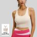 Juyitang Women's Color Block Sports Bra High Strength Push-Up Fitness Vest Shockproof For Running Yoga_ecoleips.com