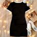 2026 Summer Women's Color Block Fashion Letter Daily Elegant Round Neck Long Sleeve Dress 012 Print_ecoleips.com