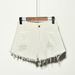 Women’s Clothing Women's Fat MM Denim Shorts Ripped Elastic Large Size Women's Denim Shorts_ecoleips.com