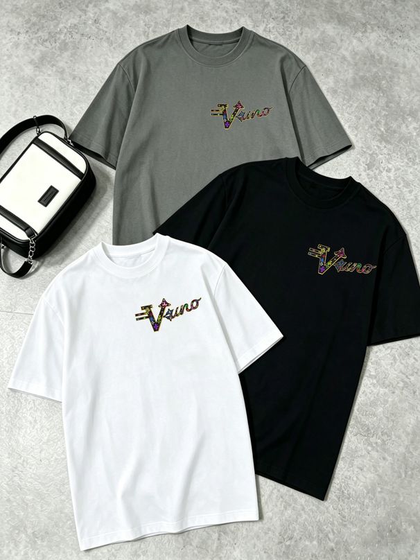 3-Pack Women’s Casual Cotton T-Shirts, Basic Crew Neck Short Sleeve Tops In Black, White & Grey, Comfortable Essentials For Every Occasion_ecoleips.com
