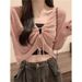 Short Sun Protection Blouse For Women Summer French Style Camisole Outerwear Hot Girl Sheer Fabric Music Festival_ecoleips.com