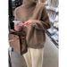 Lazy Style Turtleneck Solid Color Sweater For Women's Autumn And Winter Korean Simple Soft Waxy With Women's Bottom Knit_ecoleips.com