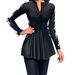 Women's Clothing Women's One-piece Sports Swimsuit Long-Sleeved Tight-Fit Conservative Design Printed Sunscreen Seaside Surfsuit_ecoleips.com