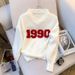 Women's Clothing V Neck Knit Sweater Autumn Casual Fashion Stylish Relaxed Fit Polyester Acrylic Spring Pullovers_ecoleips.com