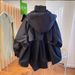 ng2510292 Plus Size Retro Fashion Stylish Cape Design Niche Loose Casual Hooded Trench Coat For Women Spring And Autumn_ecoleips.com