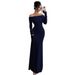 Fashion 2024 Autumn Elegant Style Women's Tight-Fitting Off-Shoulder One-Step Dress Wholesale From Manufacturer_ecoleips.com